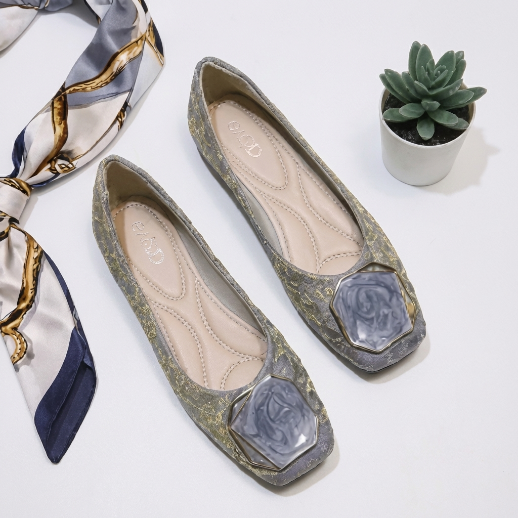 Skyla | Mesh Ballerinas