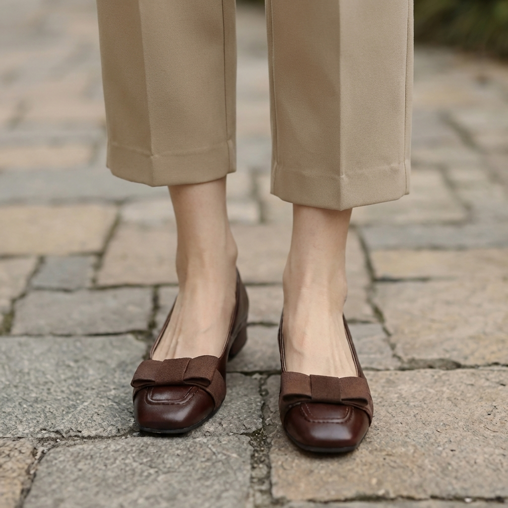 Ottilie | Leather Ballerinas
