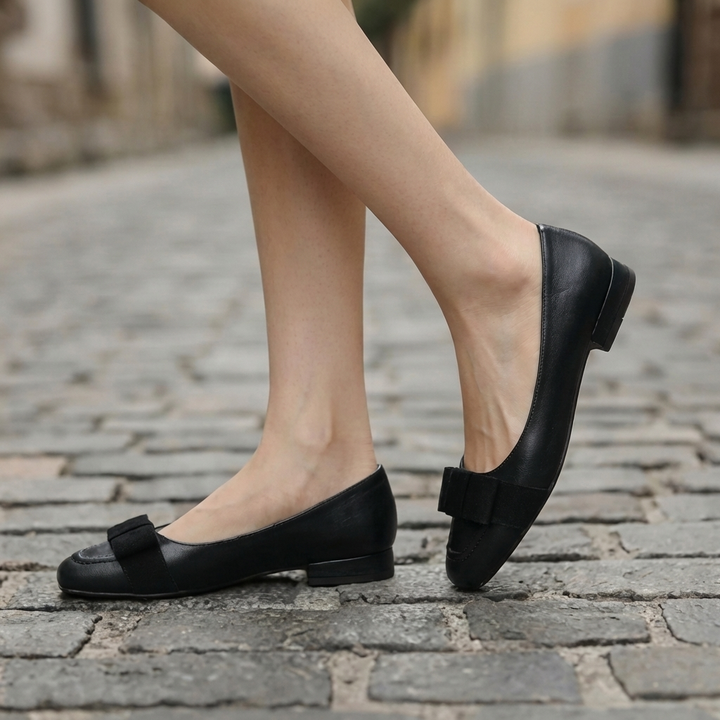 Ottilie | Leather Ballerinas