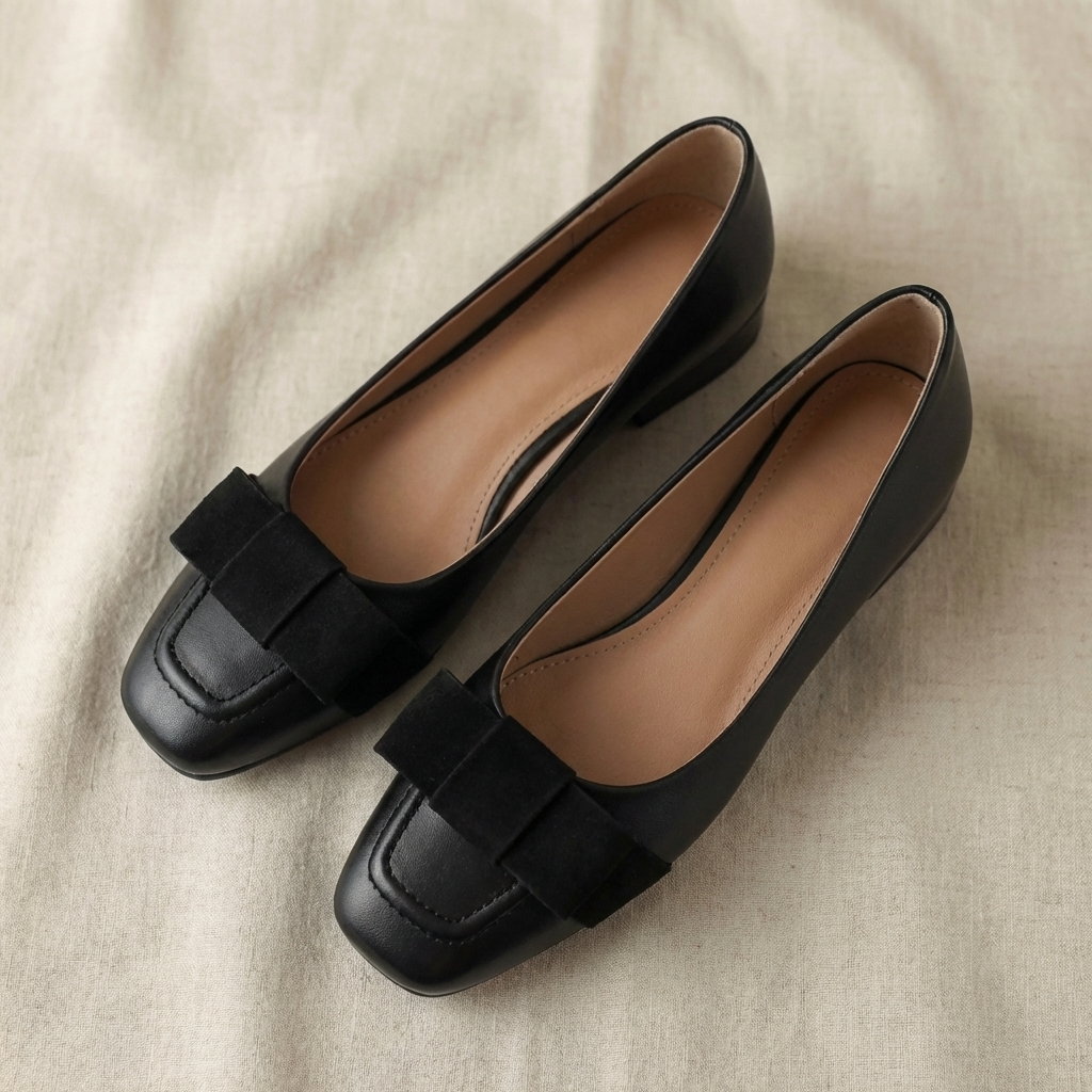 Ottilie | Leather Ballerinas