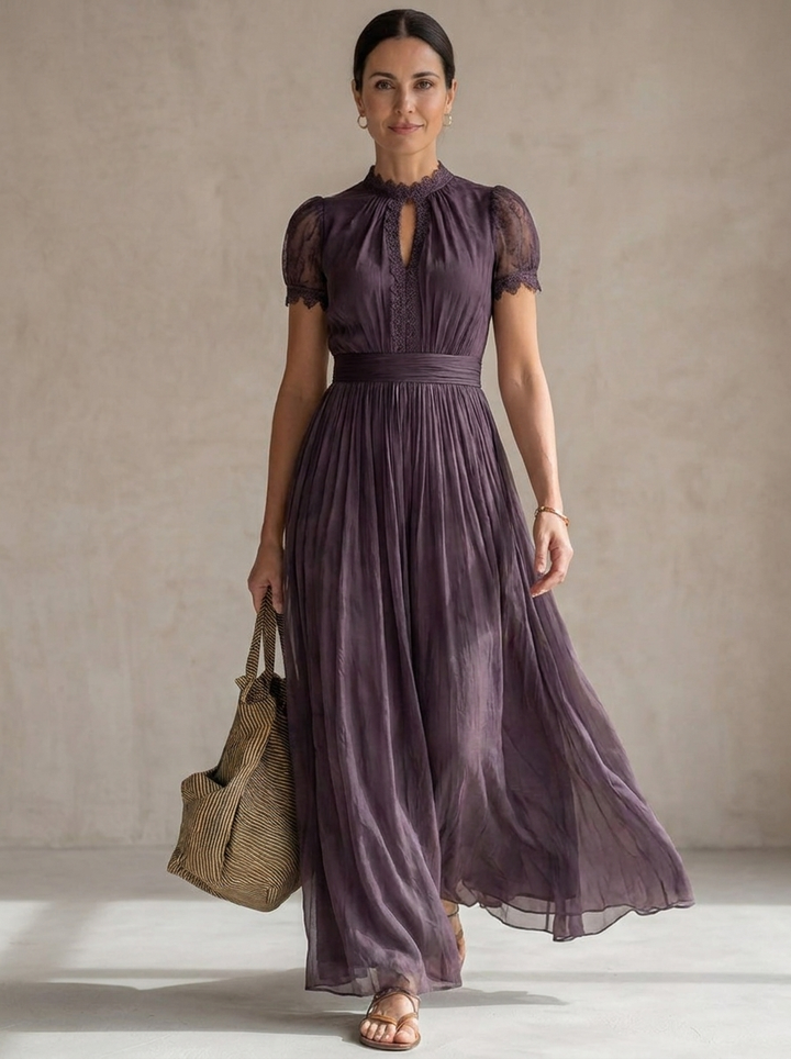 Olivia | Chiffon Maxi Dress