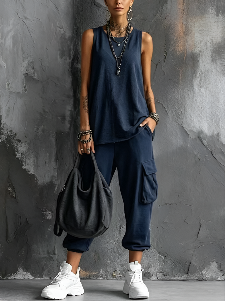 Florence | Soft Casual Suit with Pockets