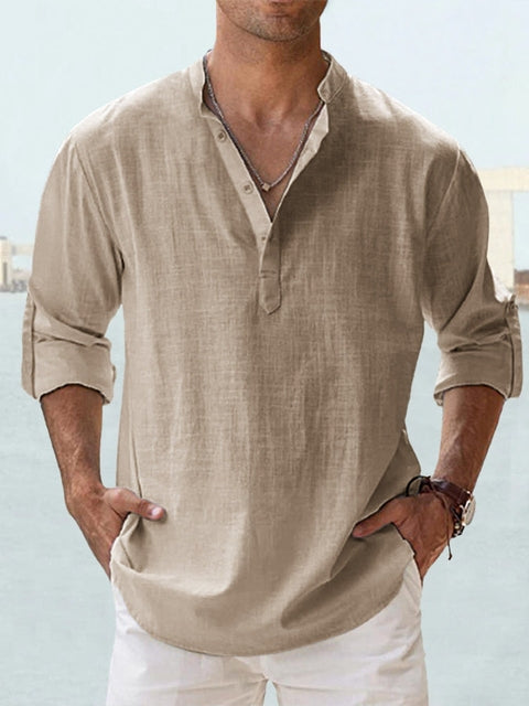 Stuart | Breathable Linen Shirt