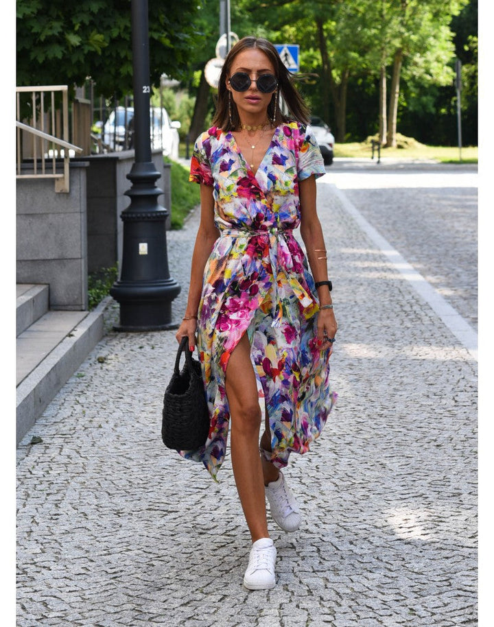 Elizabeth | Elegant Floral Dress
