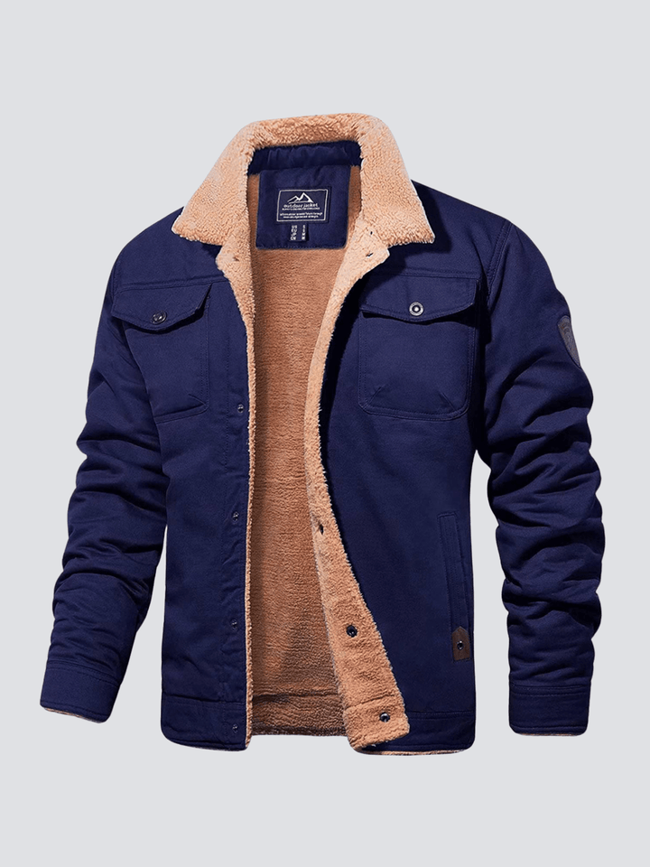 Carlos | Men's Casual Sherpa Jacket