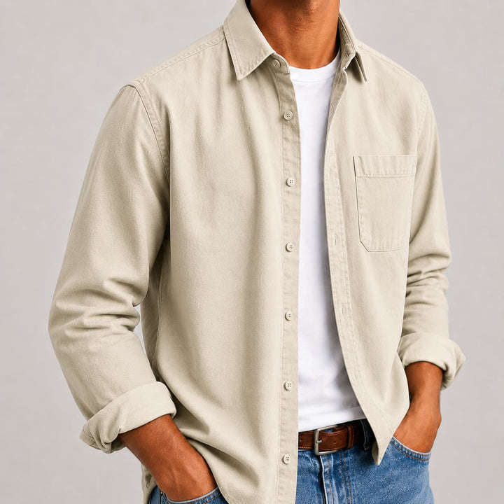 Evan | Classic Organic Cotton Shirt