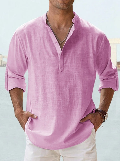 Stuart | Breathable Linen Shirt