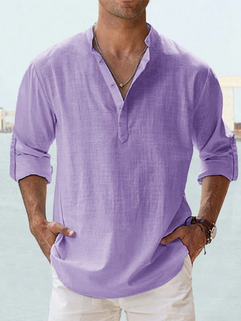 Stuart | Breathable Linen Shirt