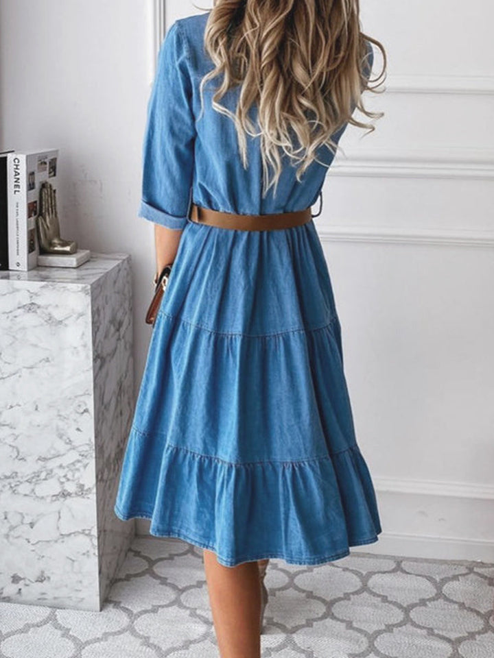 Willa | A casual yet elegant denim dress