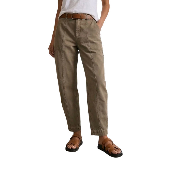 Nevaeh | High-Waist Tapered Utility Pants