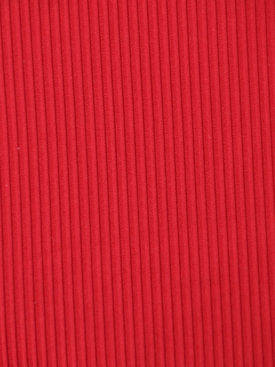 Red Contrast Trim Knotted One-Piece Swimsuit